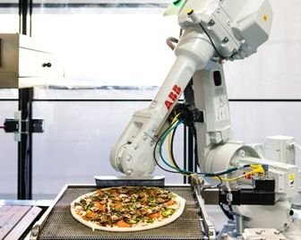 Пиццерия, в которой работают роботы