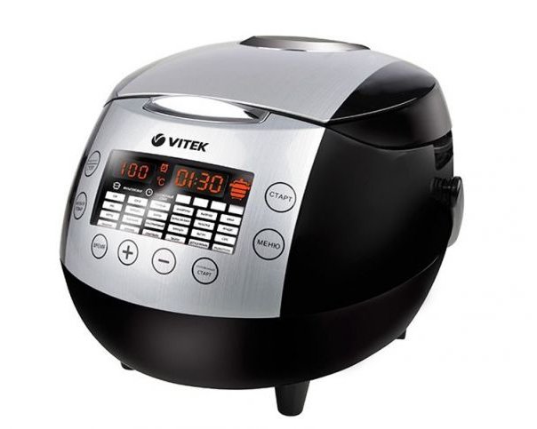 Стильная многофункциональная мультиварка VT-4277 BK от VITEK